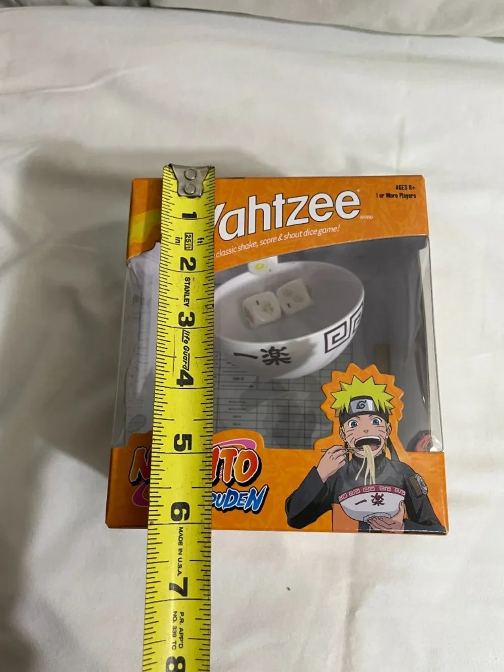Naruto Shippuden Yahtzee Dice Game Complete Collectible Edition 2022 USAopoly